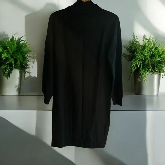NWT One grey day Rassi Midi Dress in Black S